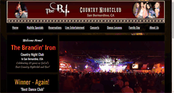 Desktop Screenshot of brandinironsaloon.com